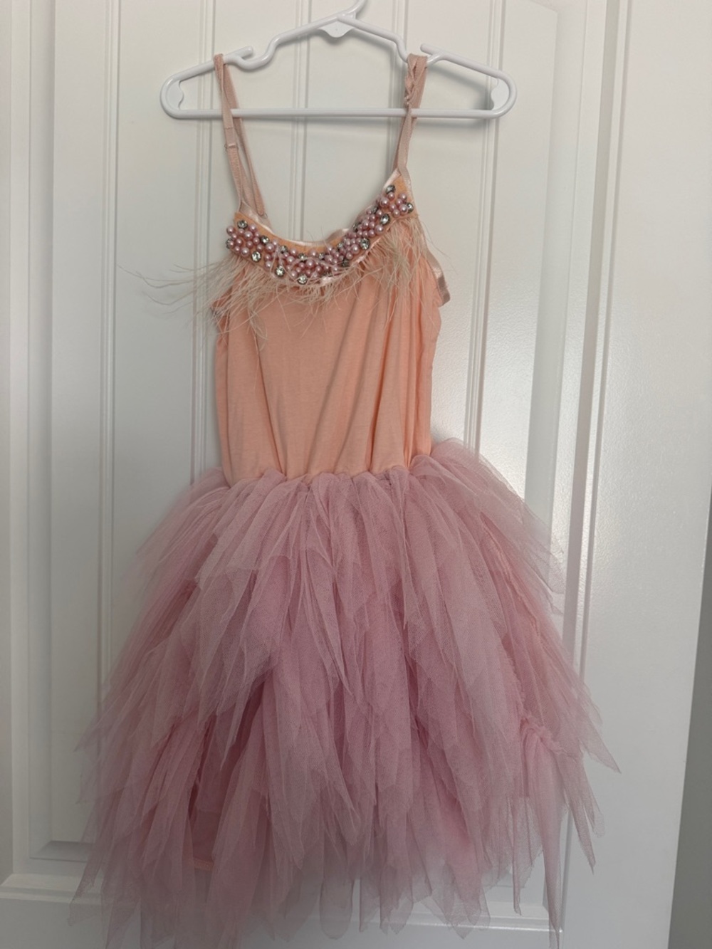 Feather dress size 4